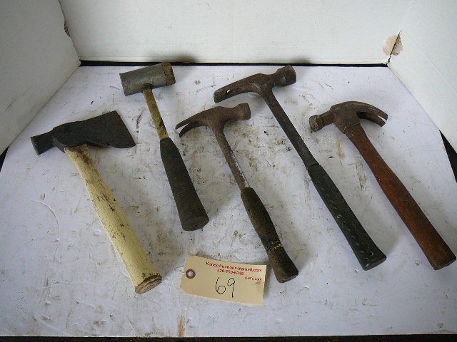 lot 69 image: Hatchet & Hammers