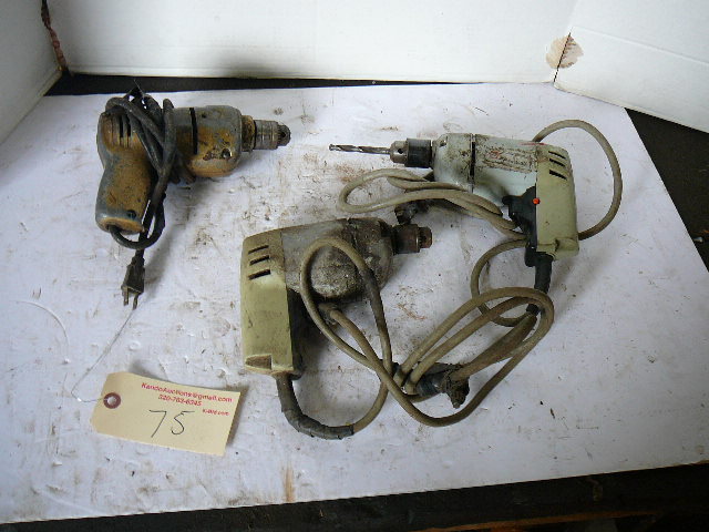 lot 75 image: 38 Electric Drills