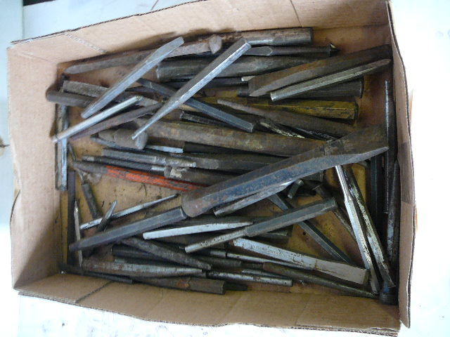 lot 90 image: Punches, Chisels