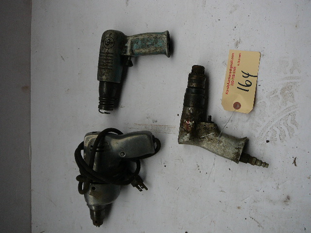 lot 164 image: 38 Electric drill CP Air Chisel Air Drill