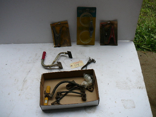 lot 174 image: Suction Pump, Clamps, Cables