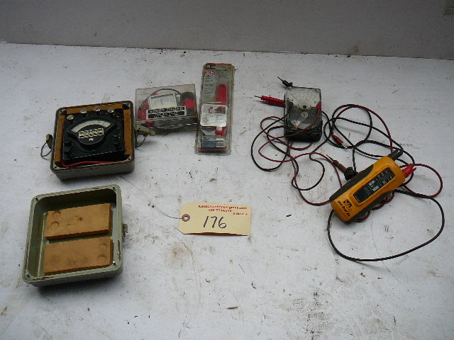 lot 176 image: Ohm Meter US Army Multi Meter