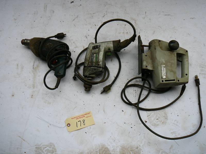 lot 178 image: Drills, Jig Saw