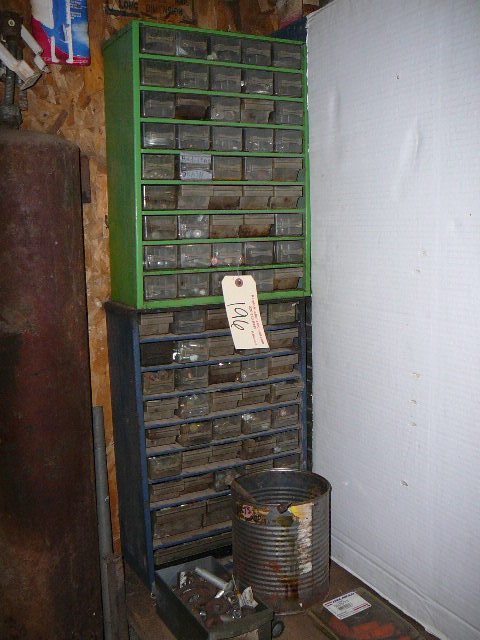 lot 196 image: Bins with contents