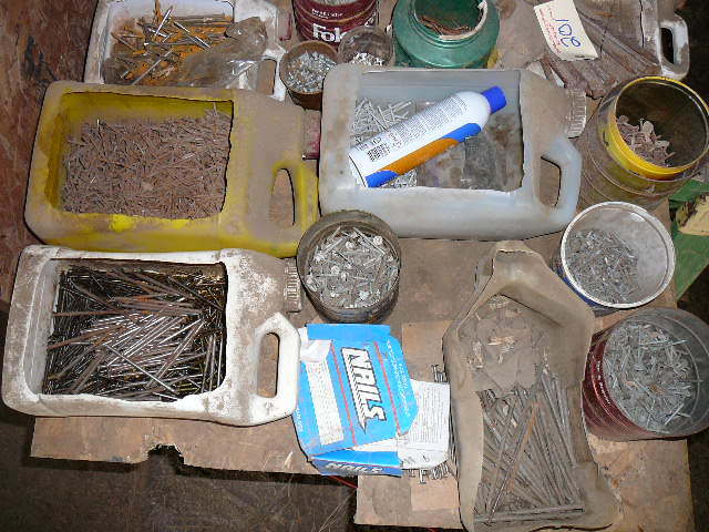 lot 201 image: Large Lot of Nails