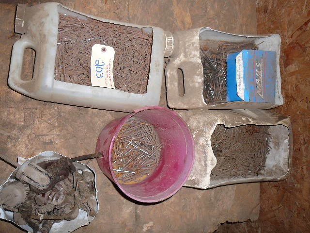 lot 203 image: Large Lot of Nails
