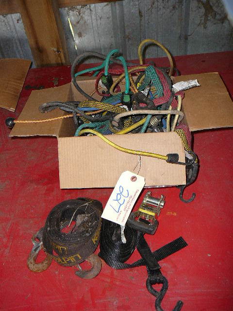 lot 227 image: Rachet Straps, & Bunjis
