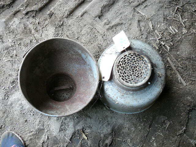 lot 289 image: Vintage Milk Strainers