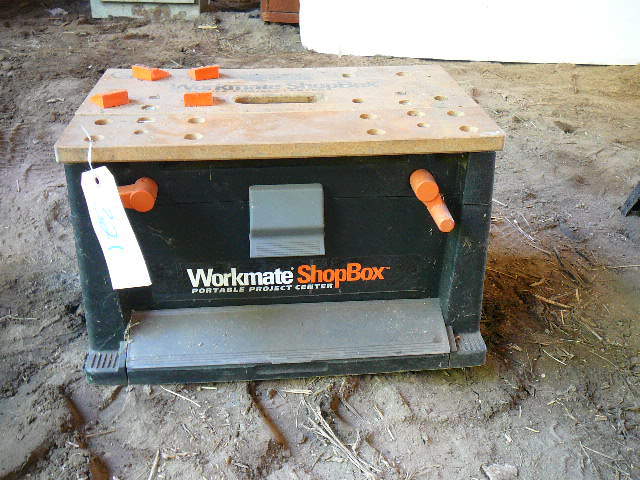 lot 321 image: Workmate Shop Box