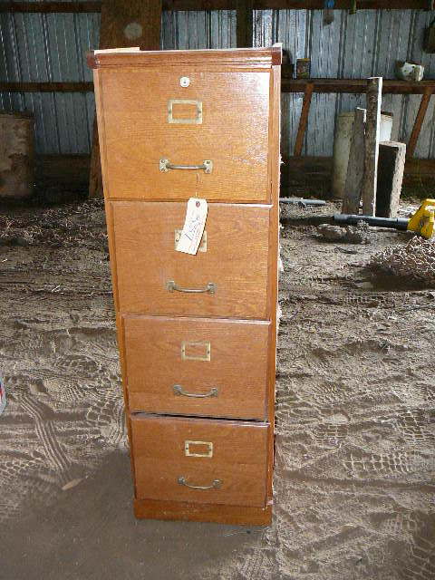 lot 337 image: Woodern File Storage