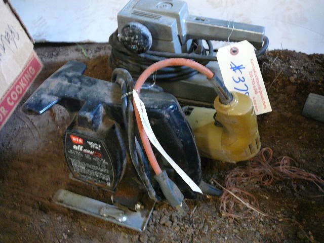 lot 378 image: Sander, Drill