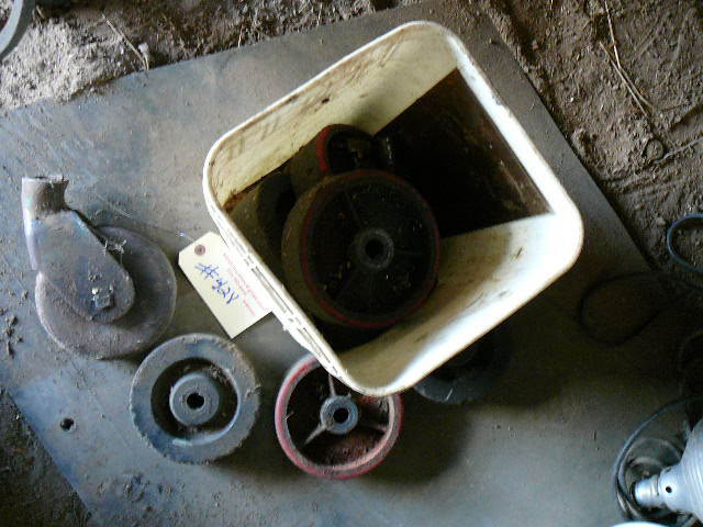 lot 428 image: Metal Wheels