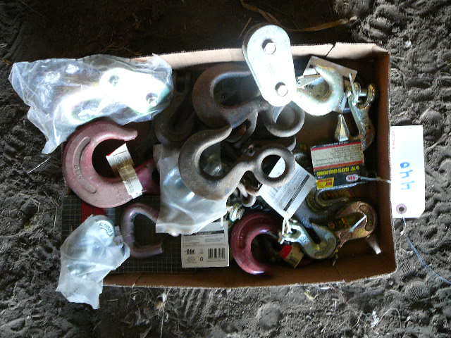 lot 440 image: Misc Hooks, Chain Hooks, Clevis Hooks
