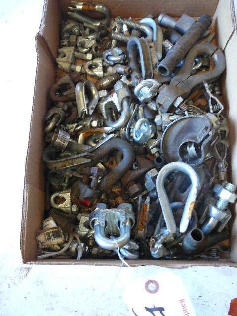 lot 567 image: Large box of Clamps