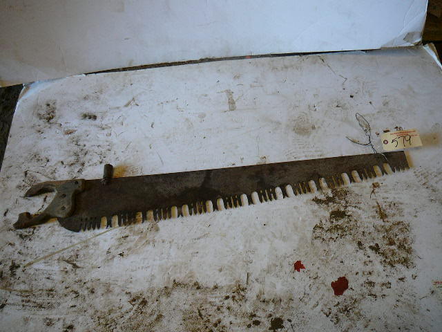 lot 579 image: Vintage Hand Saw