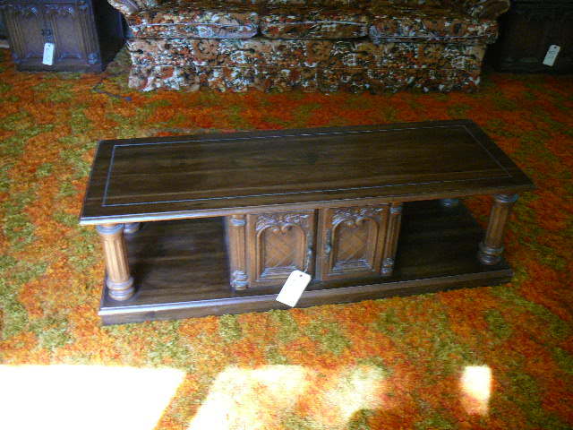 lot 613 image: Coffee Table w Doors