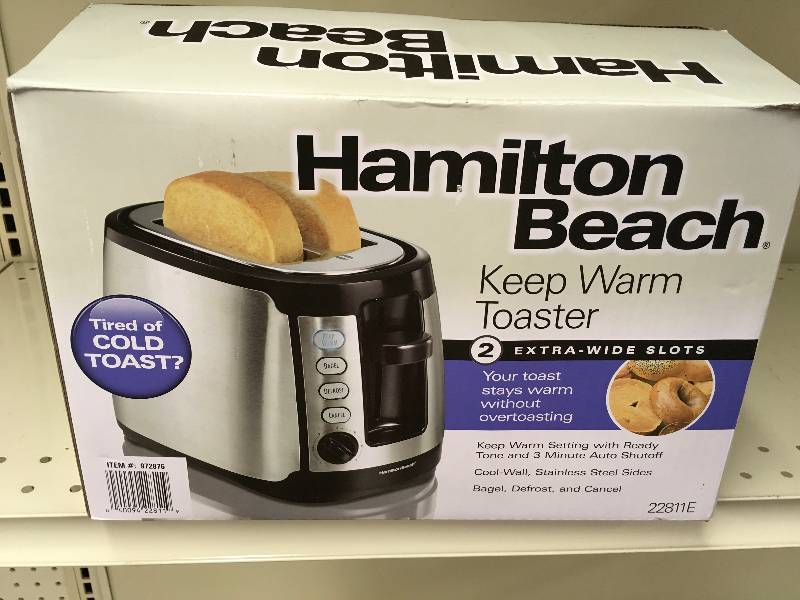 lot 79 image: Hamilton Beach 2 Slice Toaster, Retail $19.99