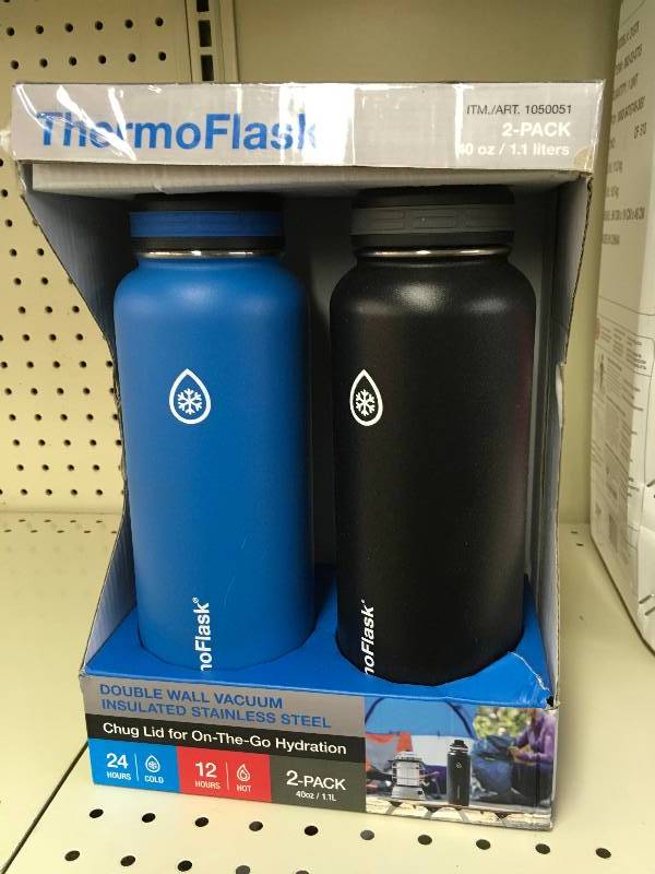 lot 95 image: ThermoFlask 40Oz. Bottles, Retail $24.99