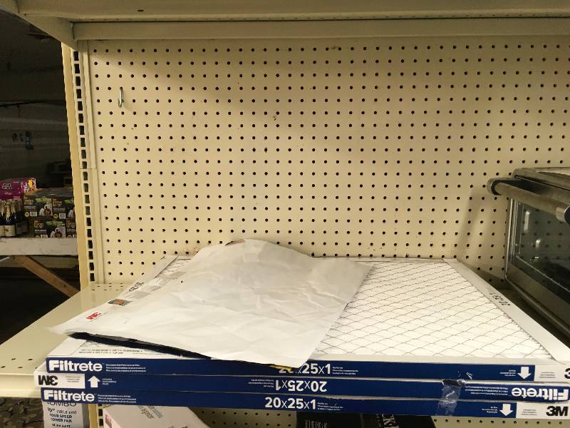 lot 102 image: 3M Filter FP-20X25 3PK, Retail $39.99