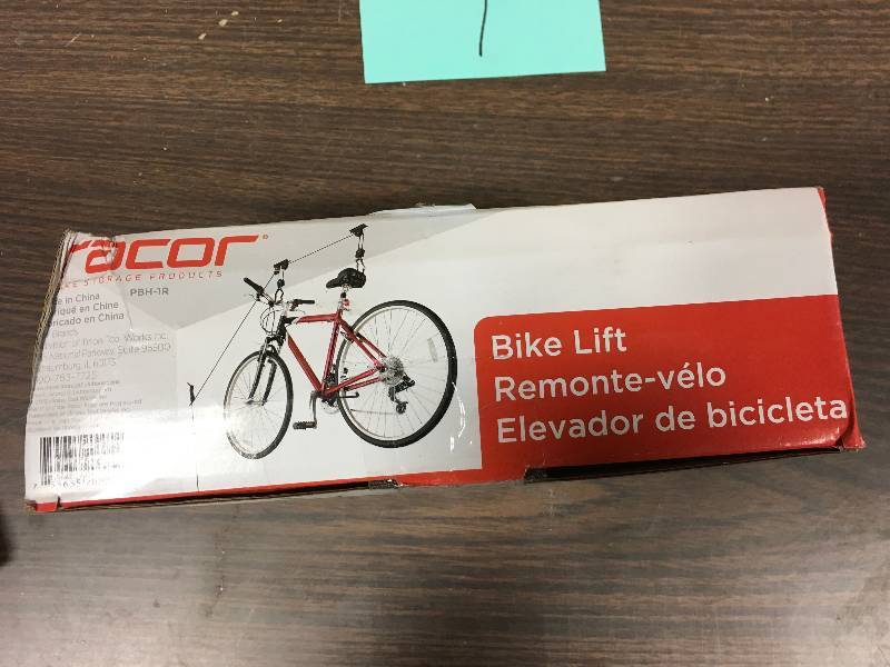 lot 7 image: Racor PBH1R Ceiling Mount Bike Lift in good conditions