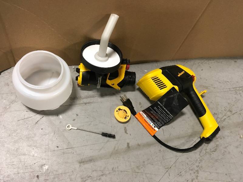 lot 40 image: Wagner -0529041-Control Stainer 350 HVLP Handheld Sprayer used in working conditions