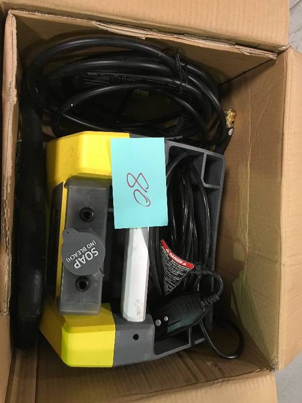 lot 80 image: Karcher Electric Pressure Washer Cleaner 1700 PSI 1.2 GPM Universal motor in working conditions