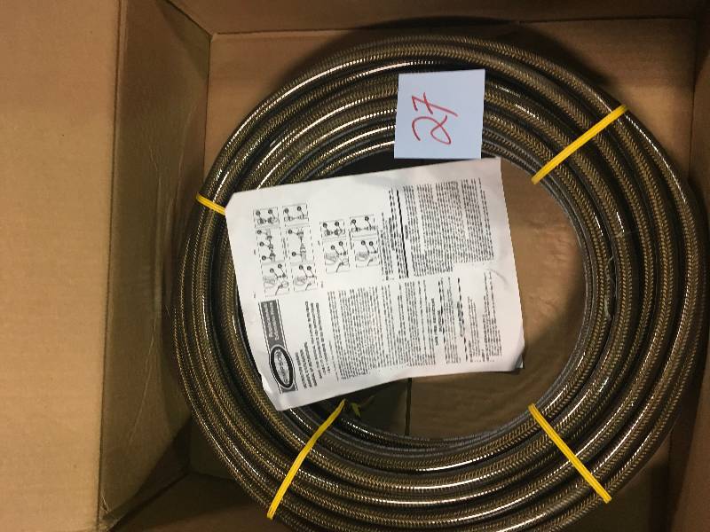 lot 27 image: Simpson 100 ft. Monster Hose for Pressure Washers-MH10038QC in good conditions