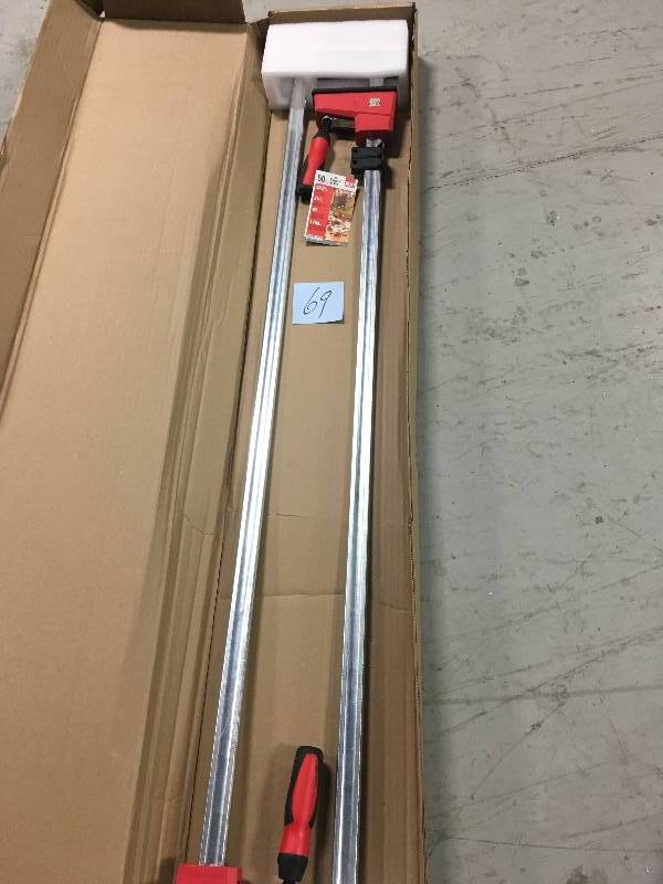 lot 69 image: BESSEY KRE3550  50 K Body Revo Parallel Bar Clamp Now With Hex Key Clamping in good conditions