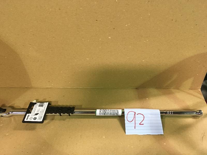 lot 92 image: CAPRI TOOLS 12 INCH DRIVE BREAKER BAR, 24-INCH, CRV in working conditions