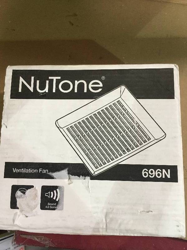 lot 95 image: Nutone NUT696N CeilingWall Blower in good conditions