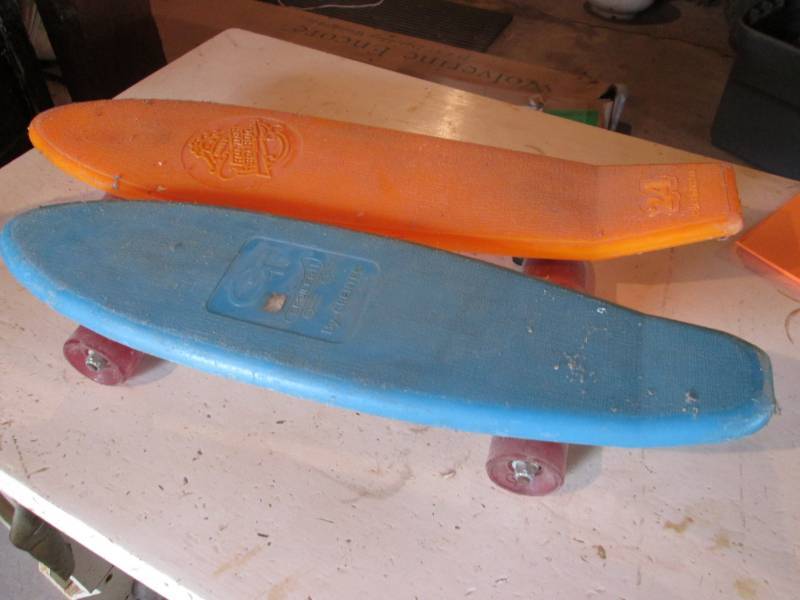 lot 22 image: Vintage skate boards...