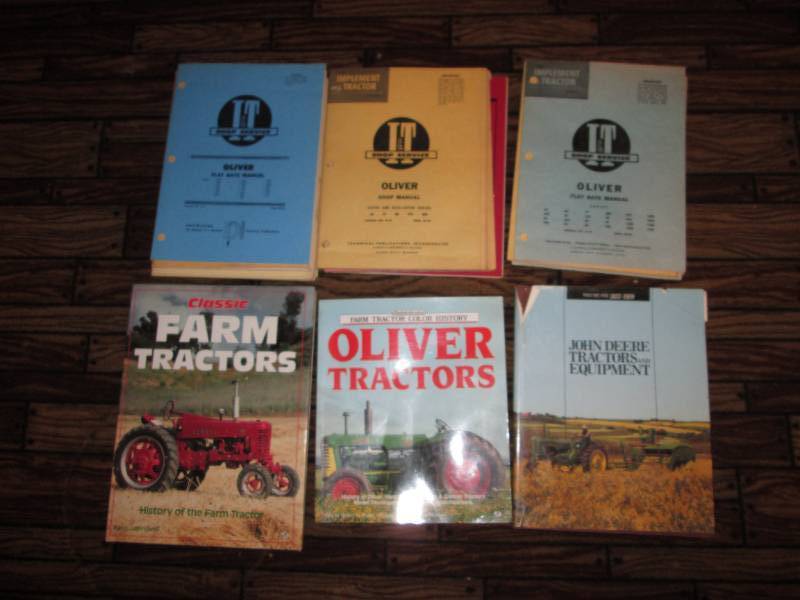 lot 70 image: Vintage farm tractor manuals ...
