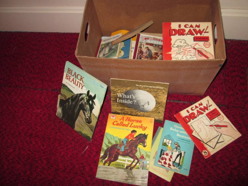 lot 239 image: Vintage books...