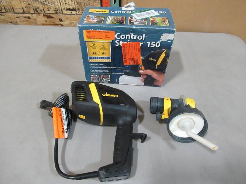 lot 27 image: USED - Wagner Control Stainer 150 HVLP Handheld Sprayer - MISSING RESERVOIR