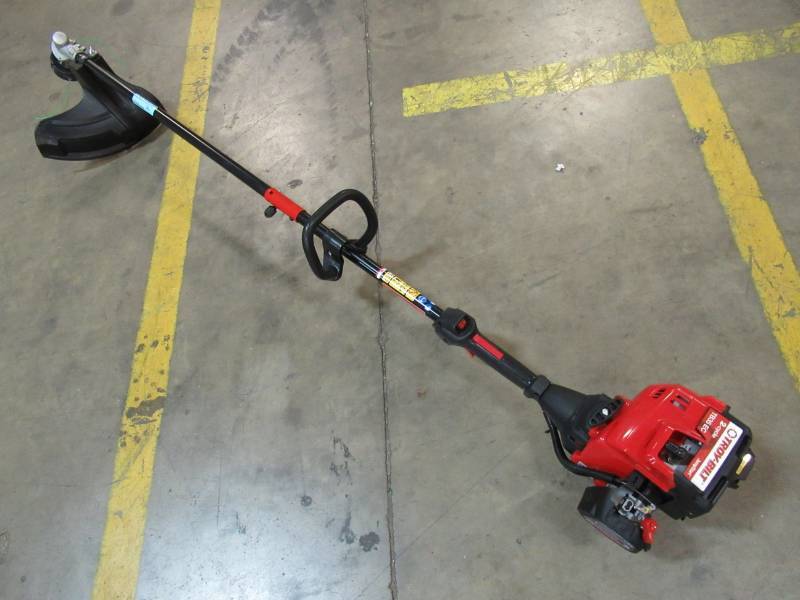 lot 30 image: Troy-Bilt 25-cc 2-cycle 17-in Trimmer Plus Attachment Compatible Straight Shaft Gas String Trimmer