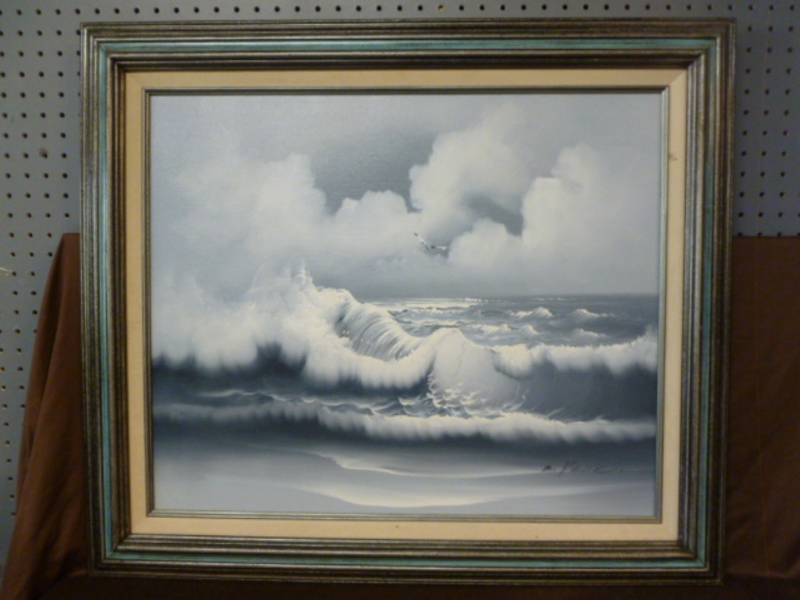 Original Oil On Canvas