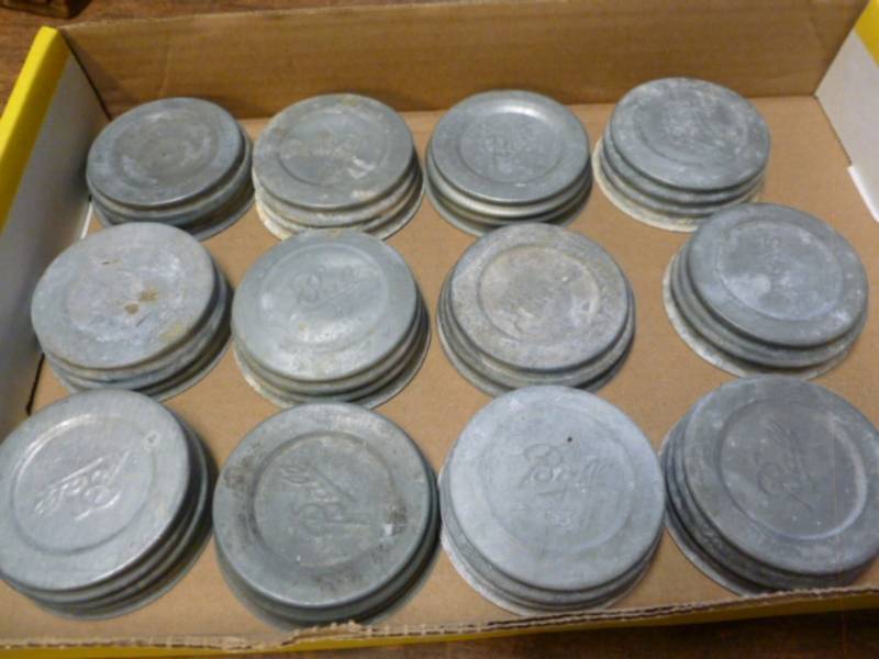 Vintage Zinc Lids
