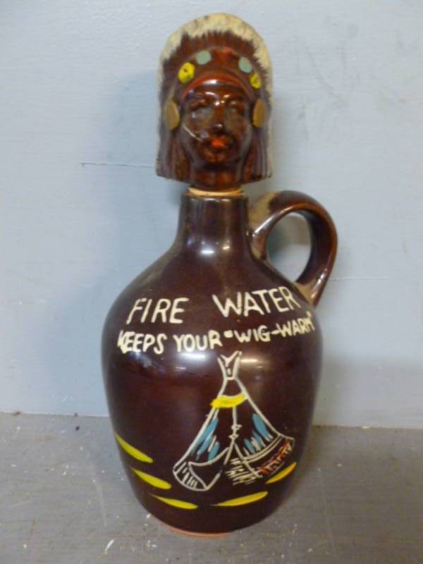 Vintage Whiskey Jug