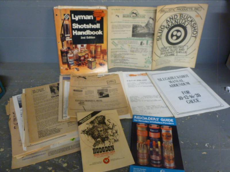 Reloading Booklets