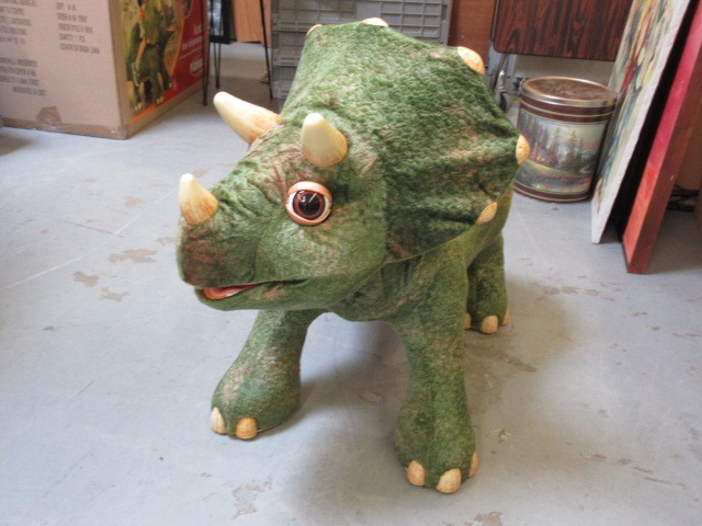 lot 113 image: PLAYSTOOL TORA THE TRICERATOPS