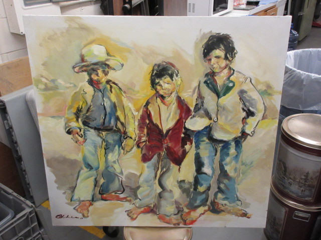 lot 126 image: THE BLUE JEAN WORLD by PHILOMINA