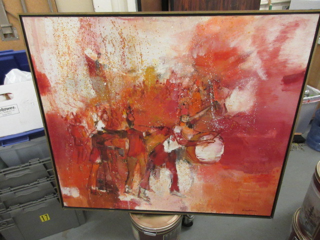 lot 128 image: PAINTING BY H APPLEBAUM