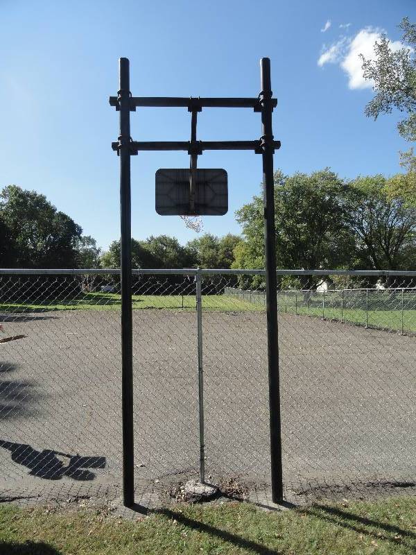 Basketball Hoop With Posts