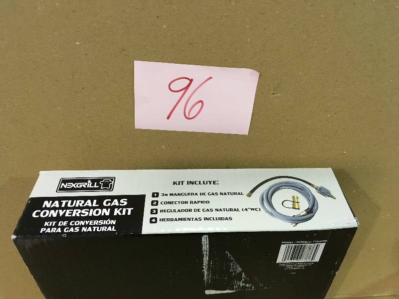 lot 96 image: Nexgrill Universal Natural Gas Conversion Kit in good conditions