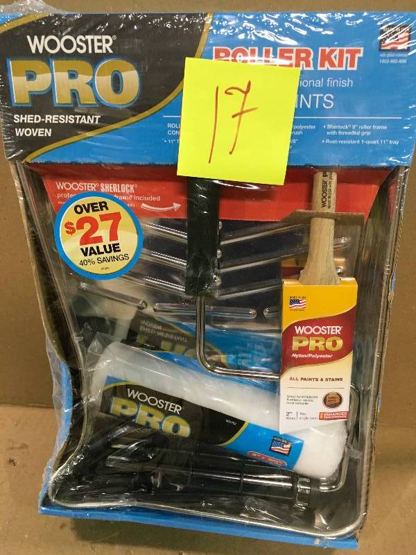 lot 17 image: 5-PIECE ROLLER TRAY SET ion good conditions