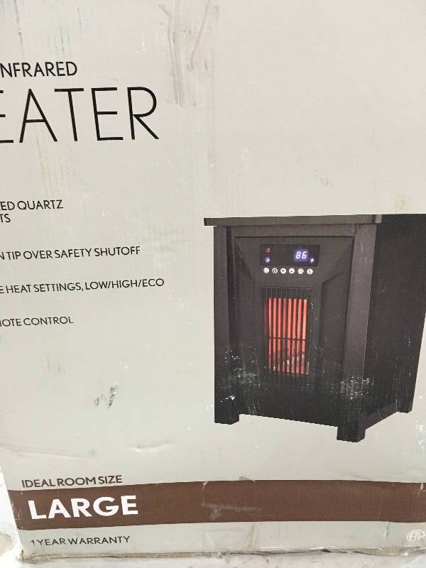 lot 40 image: Ningbo Konwin Electrical Appliance GD8215BW-6 Infrared Heater, 1500-Watts in working conditions