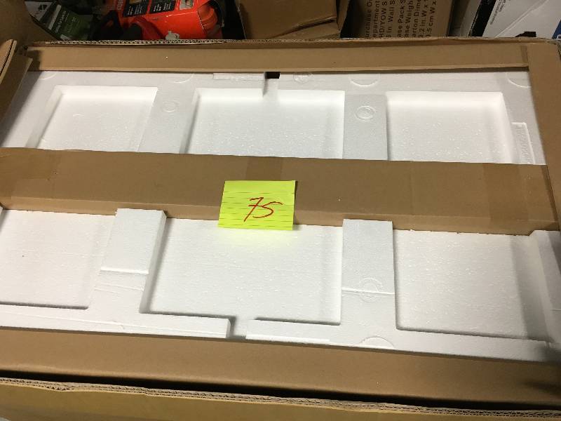 lot 75 image: Husky 33 In. 4-drawer Mechanics Utility Tool Cart Storage Toolbox Organizer in good conditions