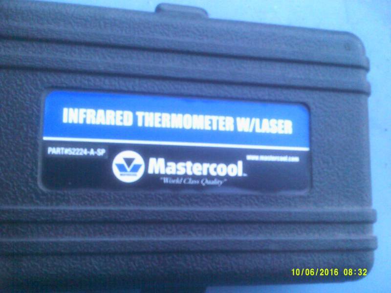 INFRARED THERMOMETER WITH LASER