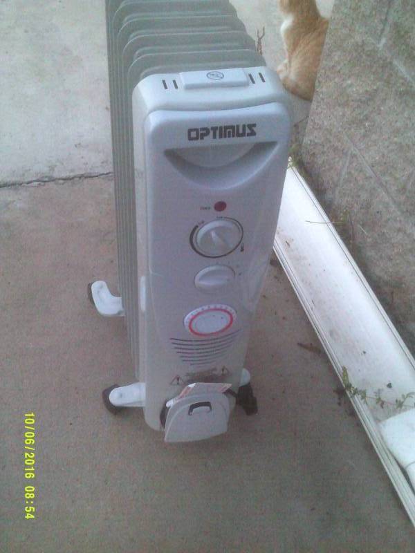 OPTIMUS RADIATOR HEATER