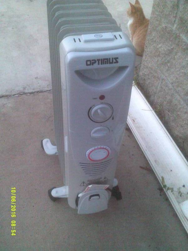 OPTIMUS RADIATOR HEATER